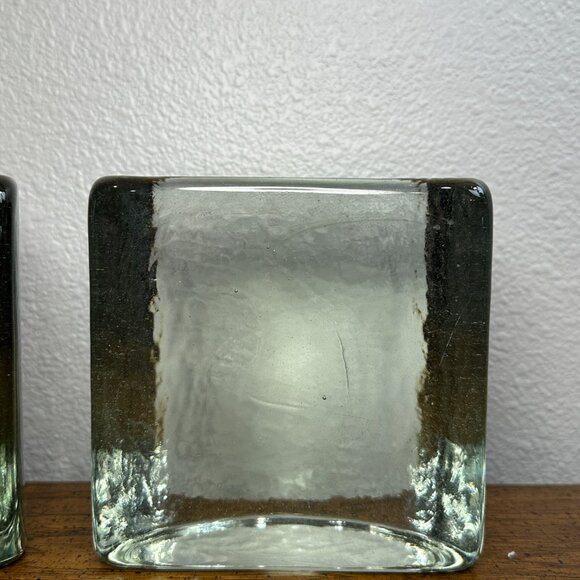 Mid-Century Modern Blenko Glass Bookends  (Set of 2) - Picture 12 of 16